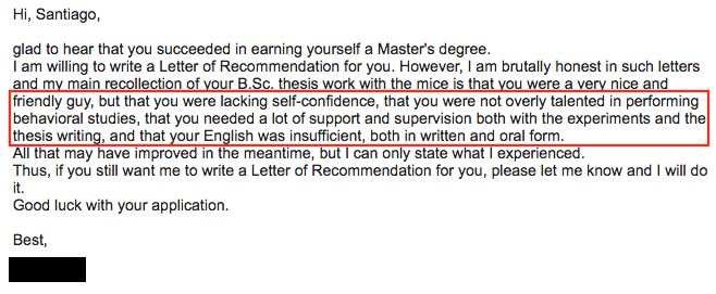 Ask Professor For Recommendation Letter Email from santiagomonteromendieta.weebly.com